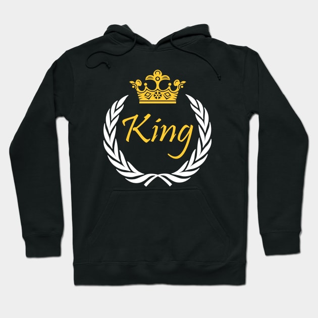 king crown Hoodie by Tshirt114